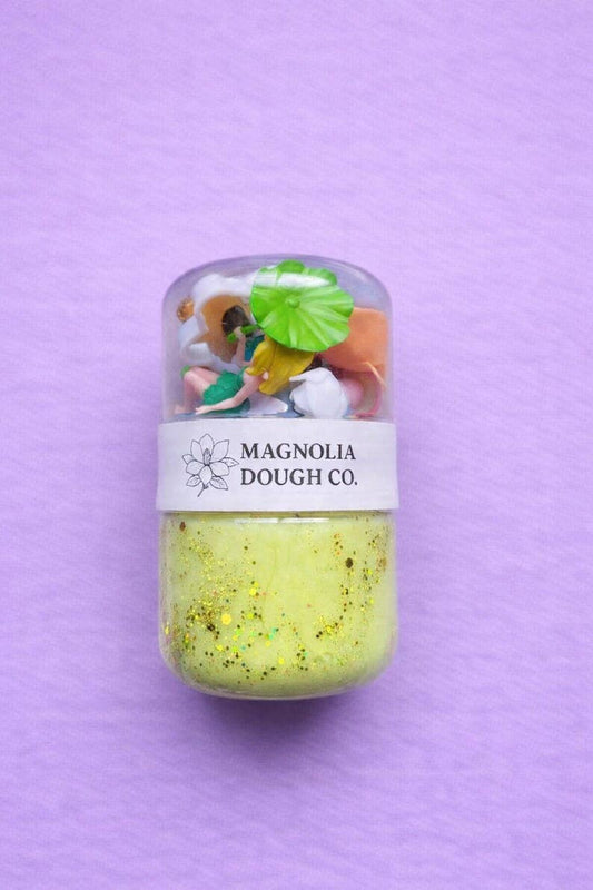 Kids Sensory Play Dough Jar | Fairy Garden Toy