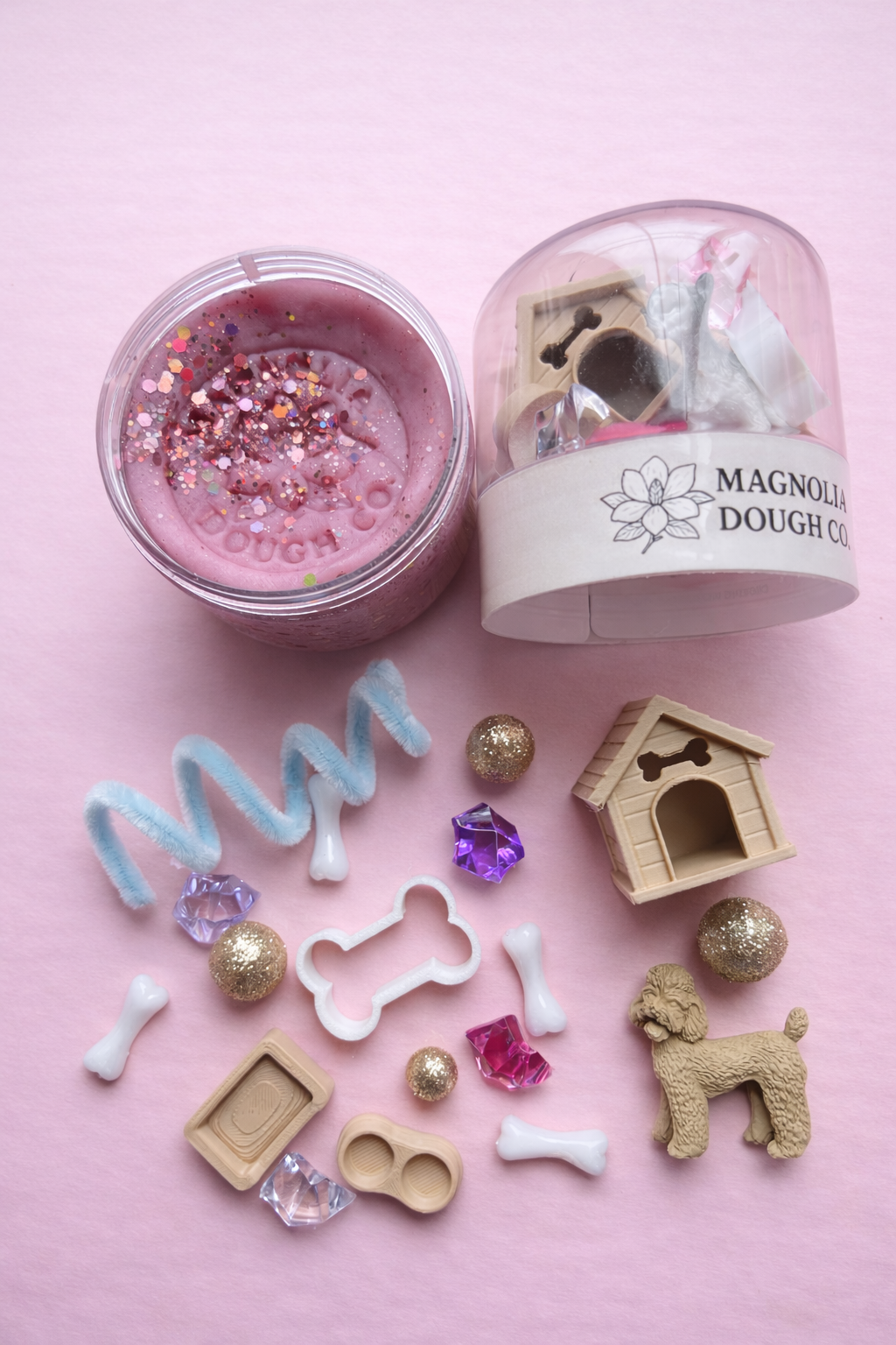Kids Sensory Play Dough Jar | Mess-Free Puppy Dog Toy