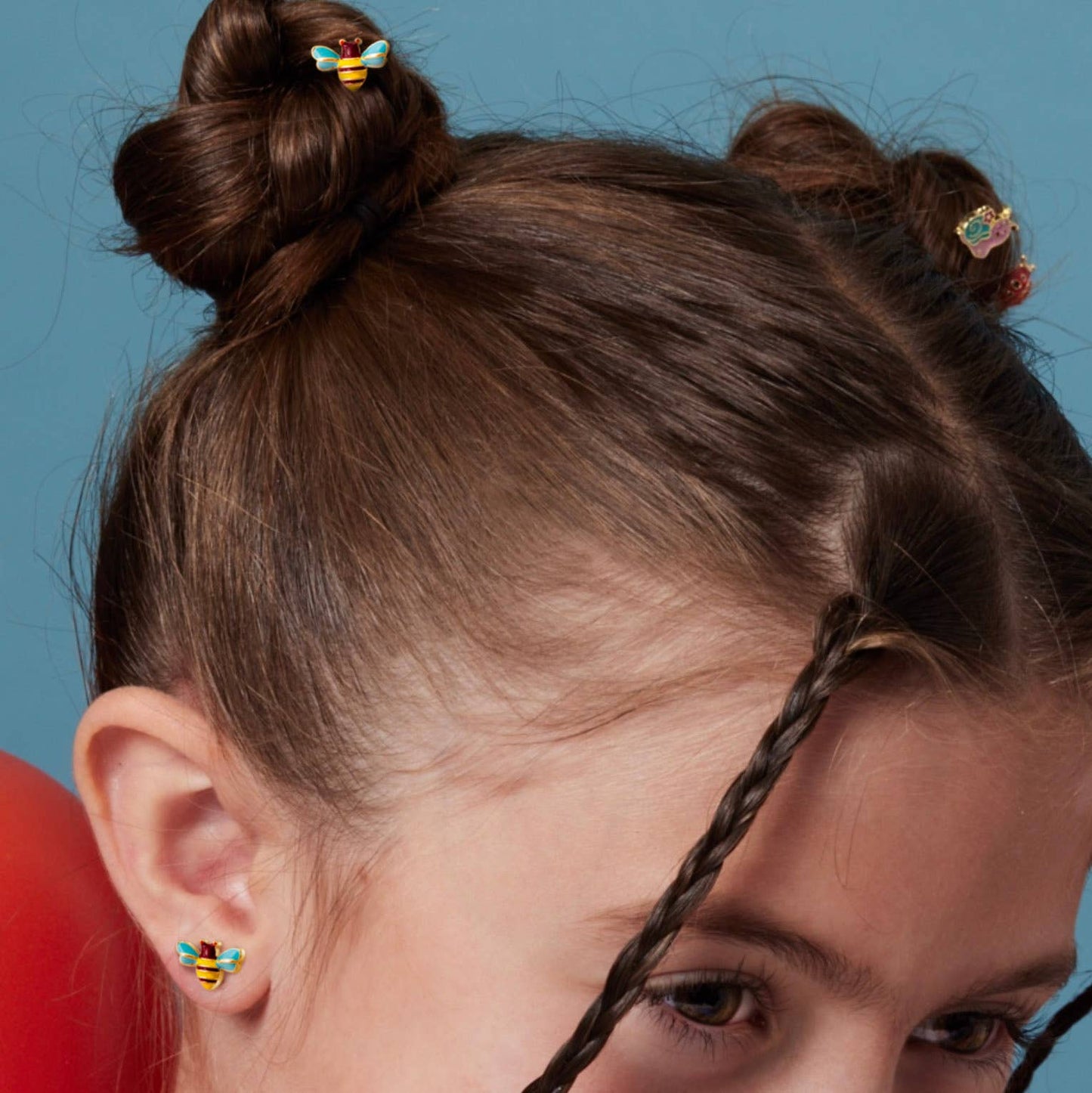 Buzzing Bee | Cutie Stud Earrings for Kids