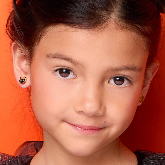 Purr-fectly Spooky | Halloween | Cutie Stud Earrings