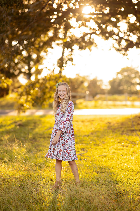 Autumn Tales Dahlia Dress