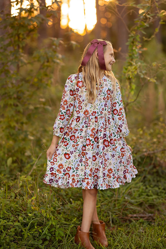 Autumn Tales Dahlia Dress