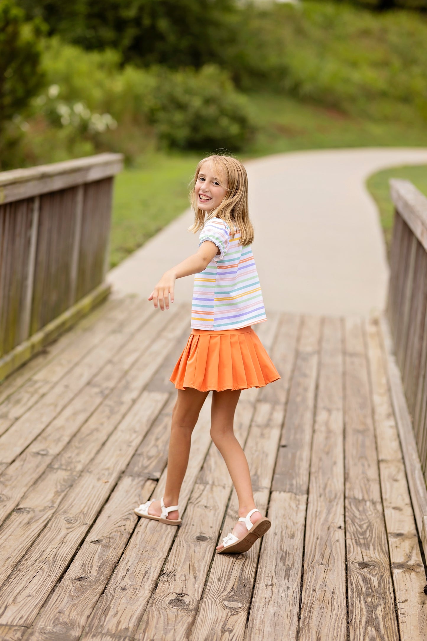 Coral Firefly Skort