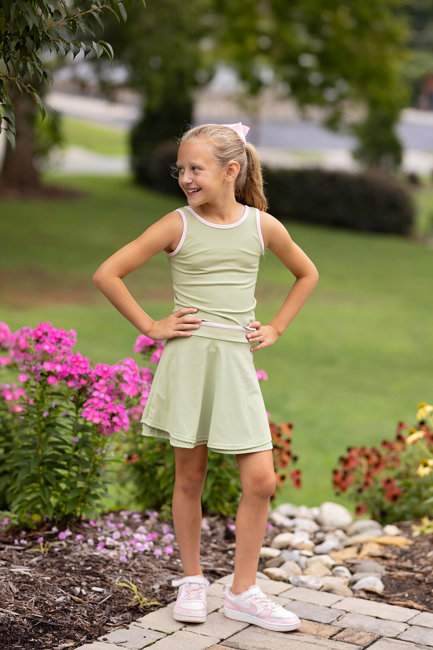 Sage Garden Active Set with Built in Shorts