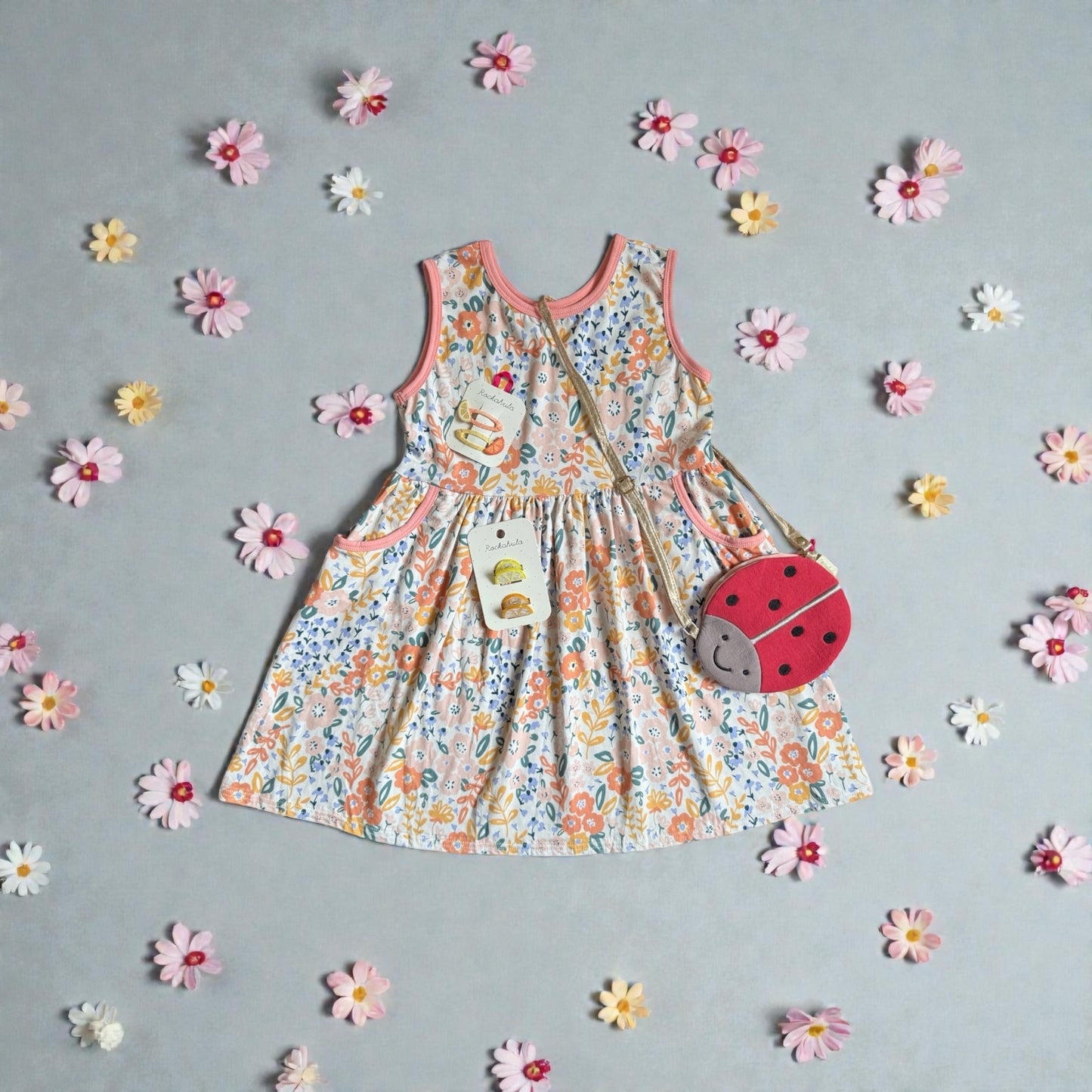 Meadow Ladybug Dress