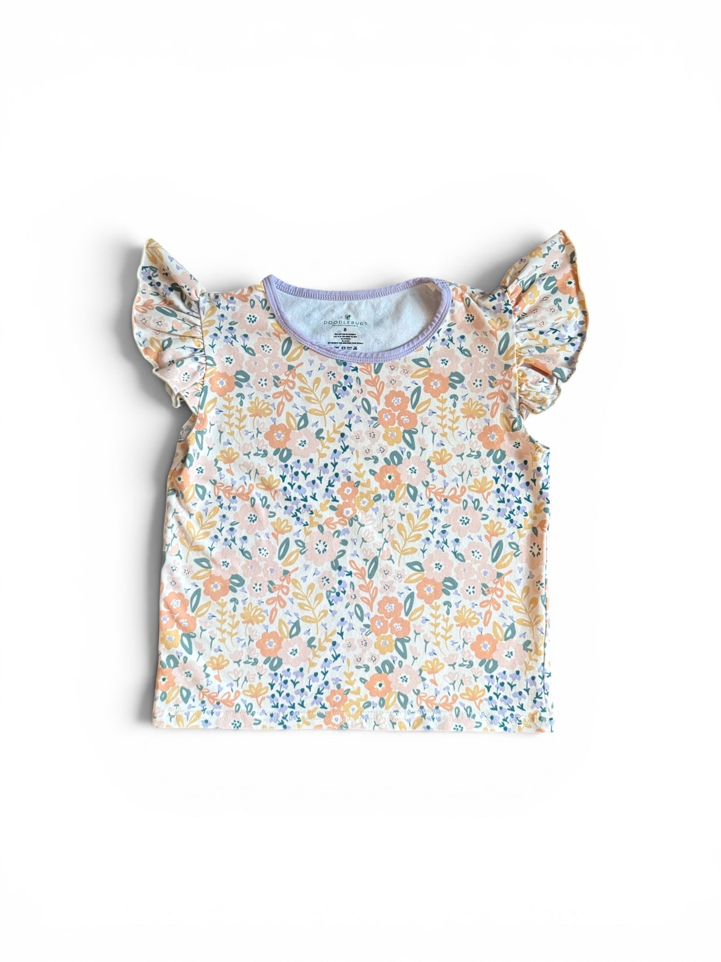 Pick a Flower Flutter Top