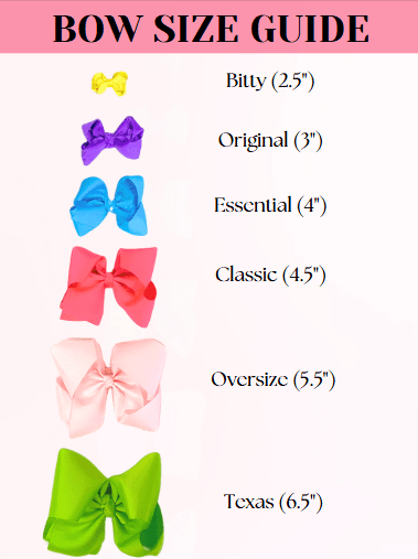 4" Essential Grosgrain Hair Bow | Clip