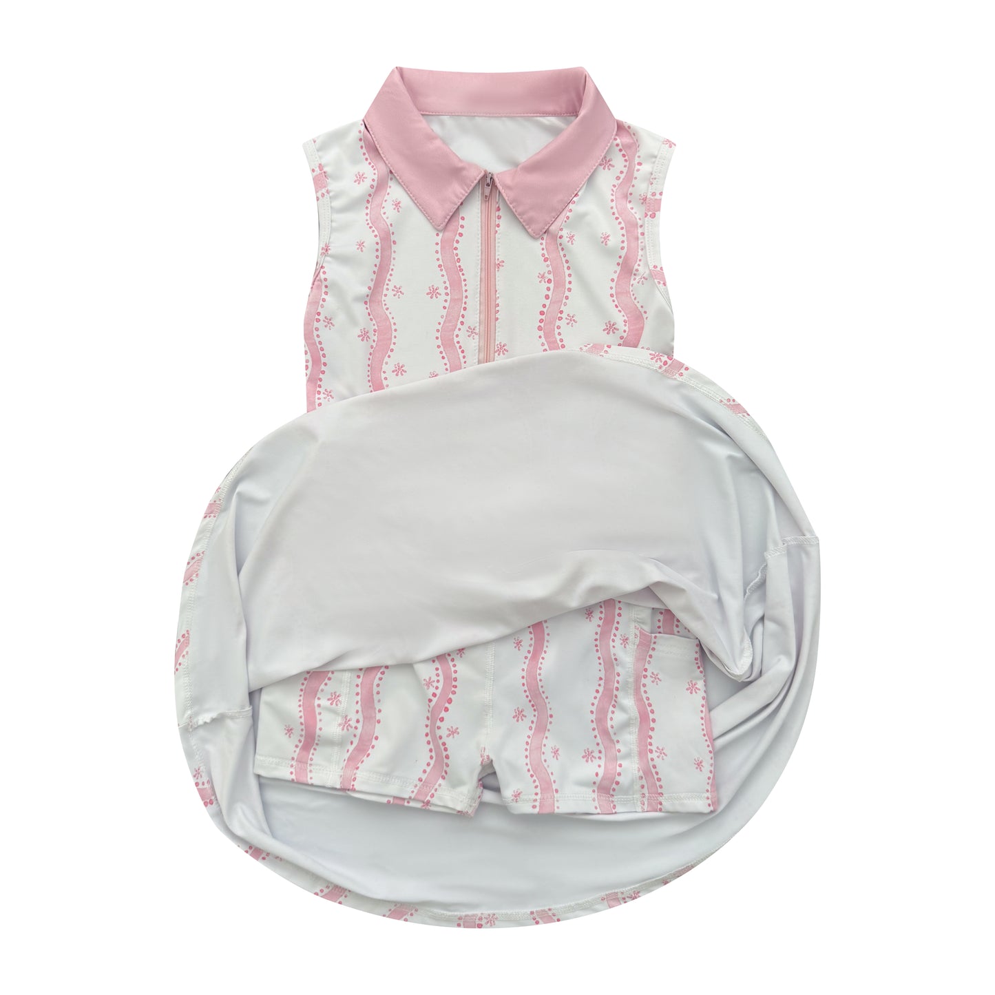 Pink Lemonade Active Dress with Built-in Shorts